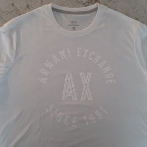 Armani Exchange T-Shirt White XXL Slim